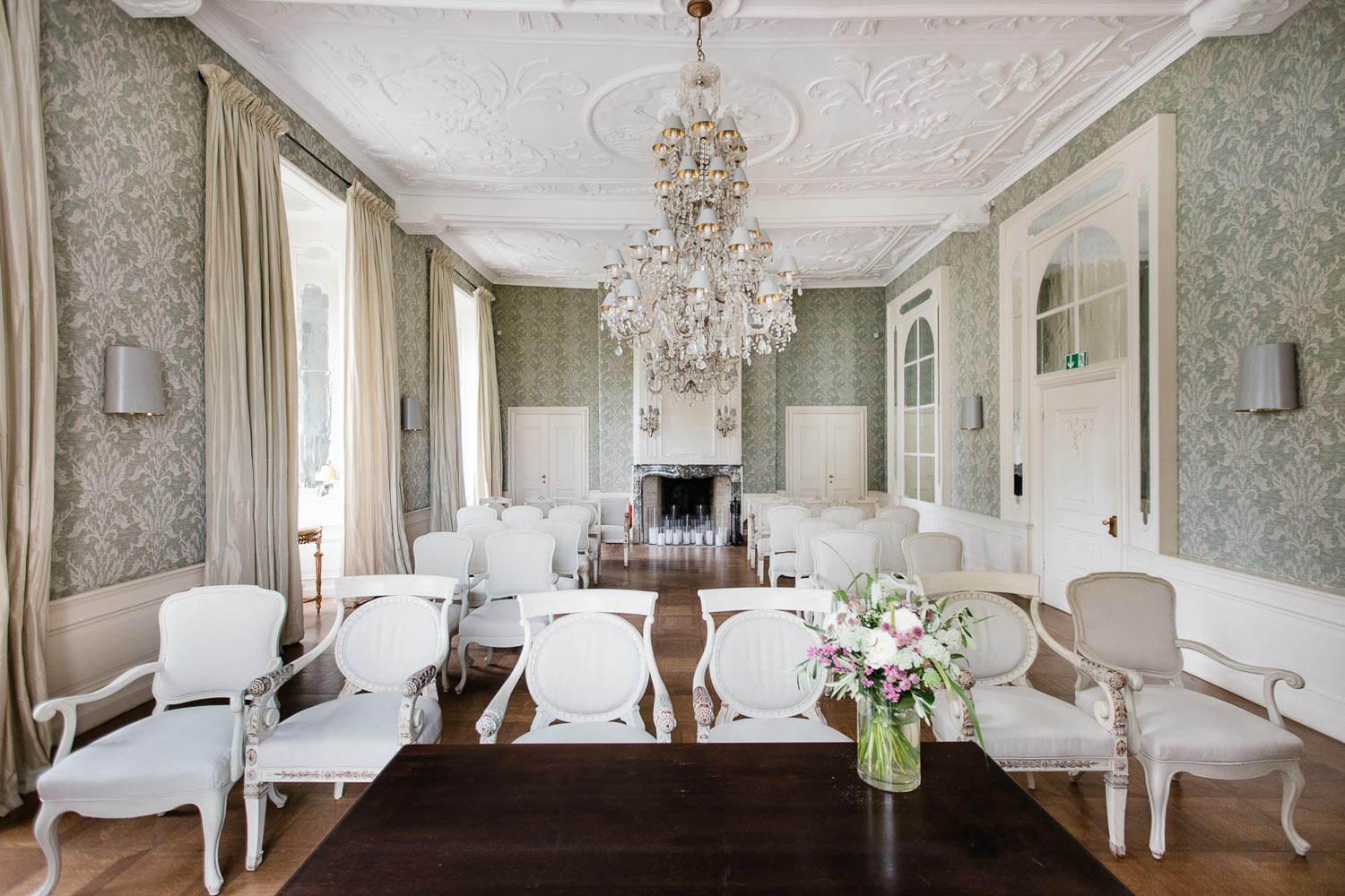 Spiegelsaal Standesamtliche Trauung Hünxe Schloss Gartrop