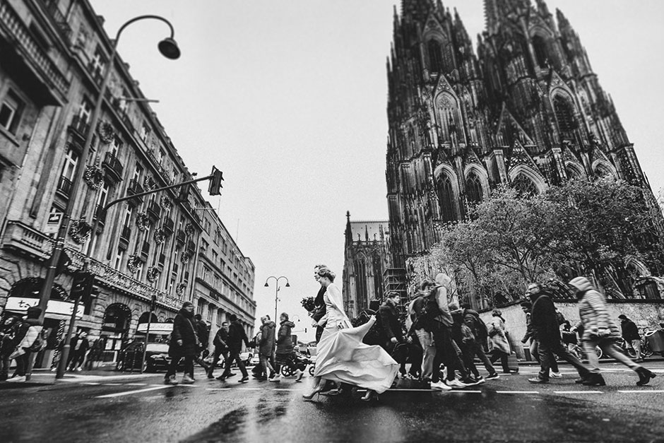 Hochzeitsfotograf Köln Hochzeitsfoto Dom
